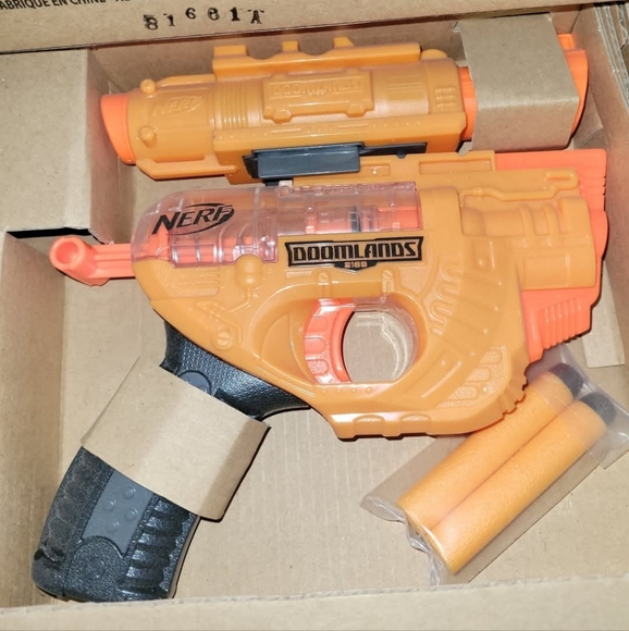 Nerf Holdout Doomlands Blaster elite with Detachablex New In Box - Picture 1 of 3